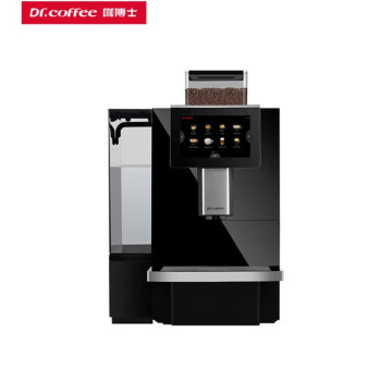 咖博士（Dr.coffee）F11全自动意式咖啡机办公室触屏磨豆一体一键奶咖机商用全自动咖啡机 F11-BIGPLUS黑色