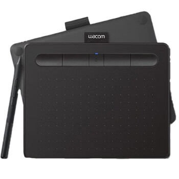 Wacom 和冠 Intuos进阶数位板 影拓手绘板 专业电子绘画板 电脑手写板写字板  CTL-4100WL S号 蓝牙版 赭石黑