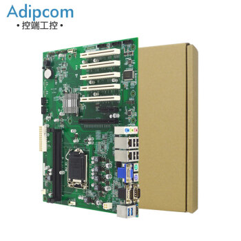 控端（adipcom）KD-1521-01 ATX工控主板酷睿4代6串口电脑服务器主板5PCI支持XP