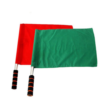 deli指挥旗（红绿）铁路信号旗 学生用田径发令旗