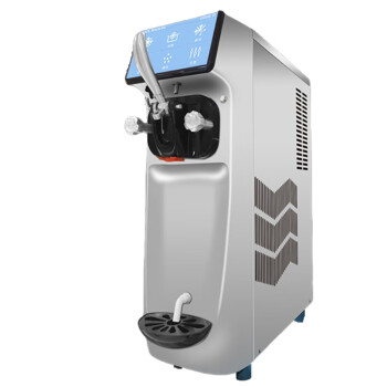 欧斯若 冰淇淋机商用台式小型甜筒雪糕机全自动摆摊冰激淋机器   7村屏连打25-30个