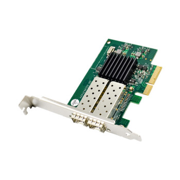 来采 ST722 JL82576EB PCIe x4 双口千兆SFP 光纤LC服务器 网卡