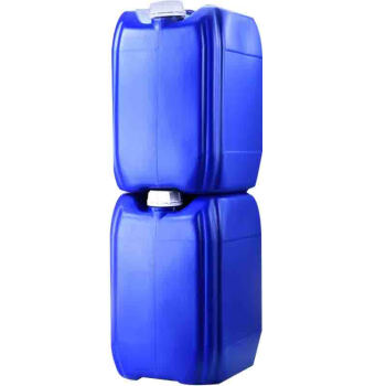 莱羽炫加厚塑料桶方桶储水桶液体桶废液桶储水桶塑料堆码桶蓝色30L /个