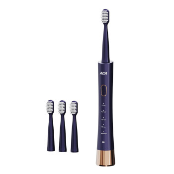 北美电器（ACA）电动牙刷 可充电 5档清洁模式 蓝色款 ALY-HYS01W