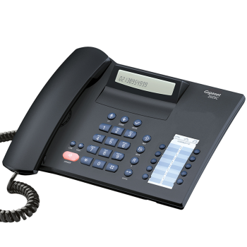集怡嘉(Gigaset)原西门子品牌 电话机座机 固定电话 办公家用 高清免提 通话闭音 2025C黑色