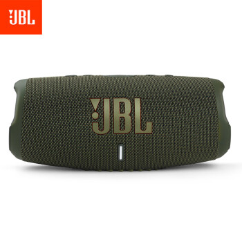 JBL便携式蓝牙音箱+低音炮CHARGE5 音乐冲击波五代 户外防水防尘 桌面音响 送礼品礼物 森林绿色