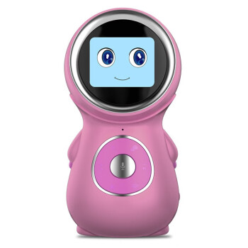 智力快车 在智能机器人 WiFi 儿童智能教育机器人0-1-3-6 婴幼儿小孩 粉色
