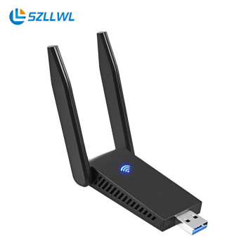 szllwl 5G双频USB无线网卡1300M笔记本台式机USB3.0wifi接收器发射器支持苹果系统黑苹果无线网卡