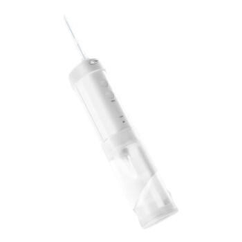 美的（Midea） 冲牙器 洗牙器 水牙线洁牙器喷嘴旅行便携式电动洗牙神器伸缩款 MC-BL0101（白色）