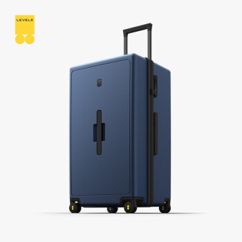 地平线8号（LEVEL8）行李箱 男密码拉杆箱 女大容量28英寸PC托运箱 万向轮旅行箱 蓝色
