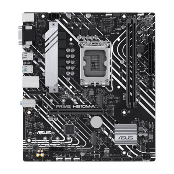 华硕（ASUS）PRIME H610M-A主板 支持DDR5 CPU G6900/12400F/12100F/13100F（Intel H610/LGA 1700）