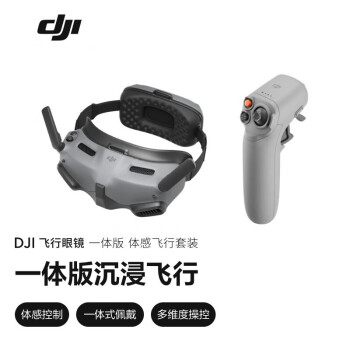 大疆（DJI）飞行眼镜一体版体感飞行套装 适配DJIMavic3系列/Mini4Pro/Avata 体感飞行套装