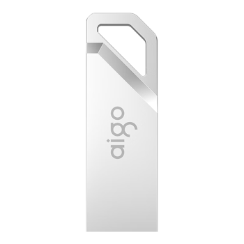 爱国者（aigo）64GB USB3.2高速U盘 U315 读速220MB/s 极客风设计 便携防水 金属优盘