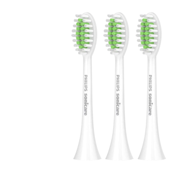 飞利浦（PHILIPS）电动牙刷头 亮白系列镇店款 柔和亮白刷头 HX2033 3支装 适用于 HX24全系列电动牙刷