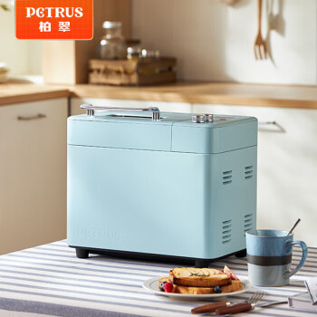 柏翠（petrus） 面包机烤面包机家用全自动多功能和面机多士炉冰淇淋肉松PE9709