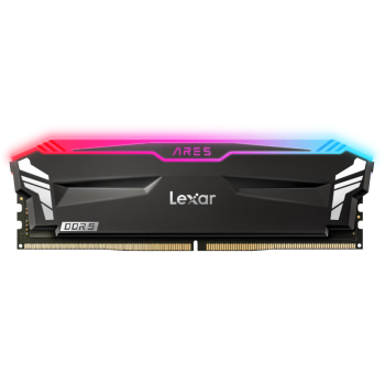 雷克沙（Lexar）DDR5 6800 32GB 16G*2套条 电竞RGB灯内存条 海力士A-die颗粒 CL34 Ares战神之刃 黑色