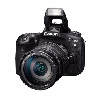 佳能（Canon）EOS 90D Vlog中端数码单反相机 4K拍摄 EF-S 18-200mm IS套装 套餐四