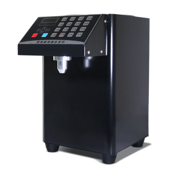 苏勒 果糖机商用16格奶茶店专用糖定量机全自动小型果糖定量机   黑色