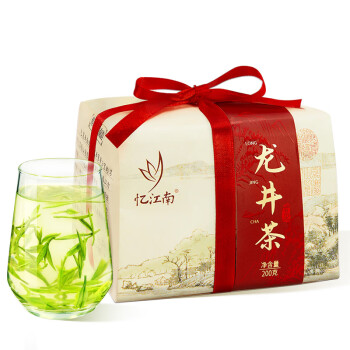 忆江南 钱塘核心一级新绿茶传统纸包龙井纸包（一级）200g/包 BS04