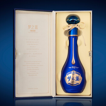 洋河 梦之蓝M6+ 52度 550ml 单瓶装 绵柔浓香型