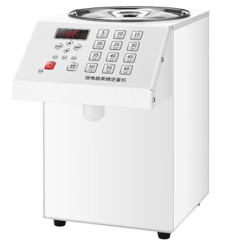QKEJQ  果糖机商用奶茶店专用设备全套吧台全自动奶茶店专用果糖机   5L白色