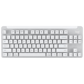 罗技（Logitech）无线机械键盘 K855 TTC红轴 蓝牙键盘 游戏办公键盘 84键 白色 电脑配件