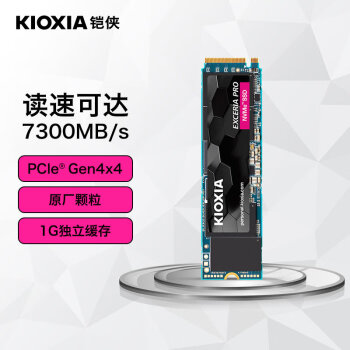 铠侠（Kioxia）1TB SSD固态硬盘 NVMe M.2接口 EXCERIA Pro  SE10 系列（PCIe 4.0 产品）