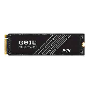 GEIL金邦 1TB SSD固态硬盘 M.2接口(PCIe 4.0 x4)NVMe SSD游戏高性能版 高速4200MB/S P4H系列