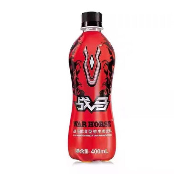 战马 能量型饮料 400ml/瓶 AL