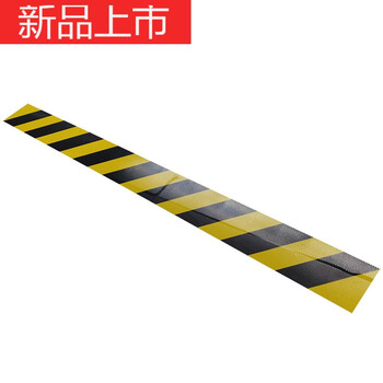 适用于耐磨黄黑线地贴安全警示隔离贴条车站工厂医院地面加厚pvc斜纹