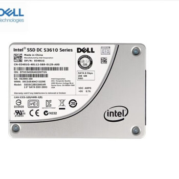 戴尔（DELL）服务器固态硬盘企业级SSD硬盘 1.92TB SATA 适用于R720/R730等多种机型