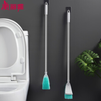 
                                        
                                                                                美丽雅软毛马桶刷塑料清洁神器多用刷加长手柄大象鼻卫生间厕所刷头无死角可壁挂                