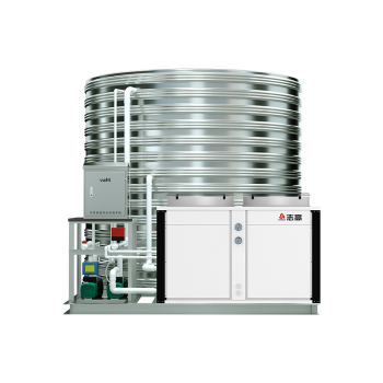 志高（CHIGO）空气能热水器商用一体机 大容量空气源热泵12匹8吨超低温机DKFXRS-40II/T3Q（企业专享）