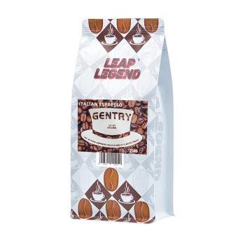 Leap Legend品质节好礼 乐斟绅士风情特浓咖啡豆 意大利进口纯黑意式美式250g