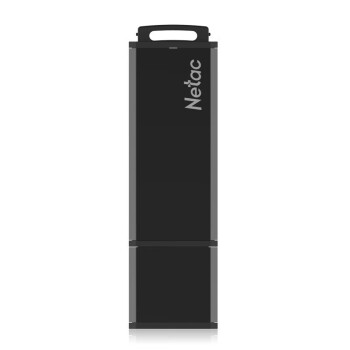 朗科(Netac)U351-128GB商务直插式优盘 USB3.0闪存盘小巧迷你车载加密U盘 黑色