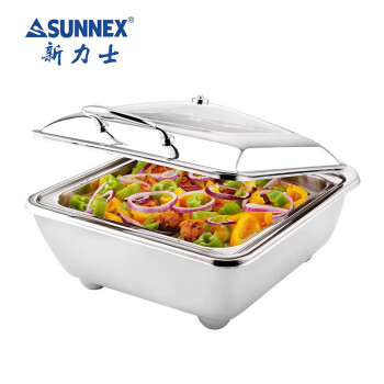 SUNNEX 自助餐炉电加热5.5升热娜亚布菲炉一体化设计保温炉W35400-7