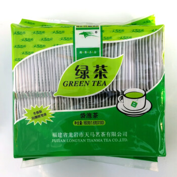 多采自然绿茶袋 泡茶茶包酒店 饭店奶茶店内含1.6g*100包