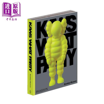 KAWS: WHAT PARTY 进口艺术 考斯品牌设计集 黄色封面 Phadion