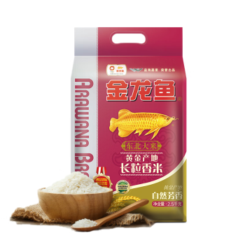 金龙鱼 东北大米 黄金产地长粒香大米 2.5kg