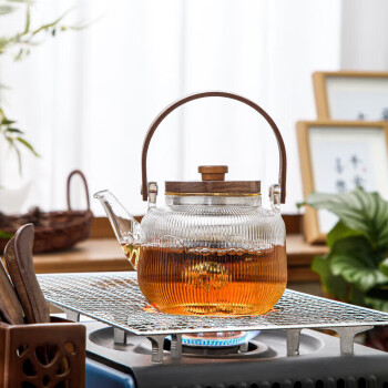 一朵棠煮茶壶玻璃耐高温办公室茶具家用泡茶烧水壶可明火电陶炉茶器单壶