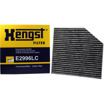 汉格斯特Hengst活性炭空调滤清器*E2996LC(适配12-18款奥迪A6L C7/A6/S6/A7/S7/A8L/大众辉昂)