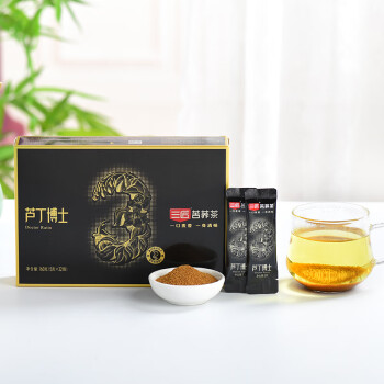 三匠芦丁博士(方盒)160g 四川特产 大凉山的苦荞茶