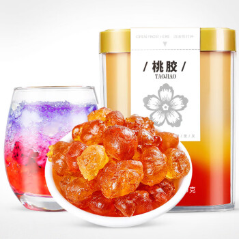 杞里香食品 方罐桃胶125g/罐 大颗粒精选老桃树桃胶017023  5罐起售