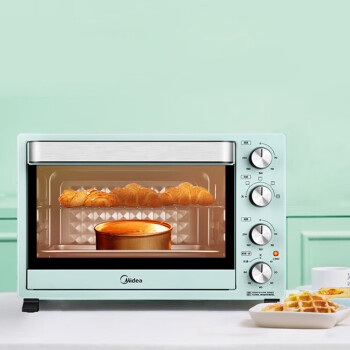 Midea美的    家用多功能电烤箱 35升 上下独立控温 专业烘焙易操作烘烤蛋糕面包    PT35A0    DJ