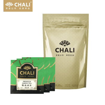 CHALI 茶里甄选绿茶袋装200g（2g*100片）量贩装办公室茶水间酒店用茶