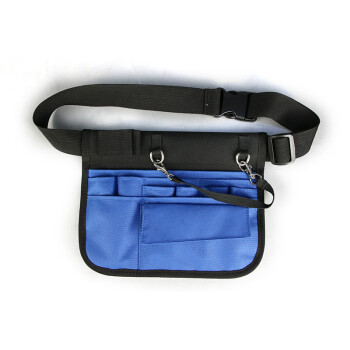 KANDEXS 护士腰包收纳工具包单肩多功能收纳工作包 蓝色