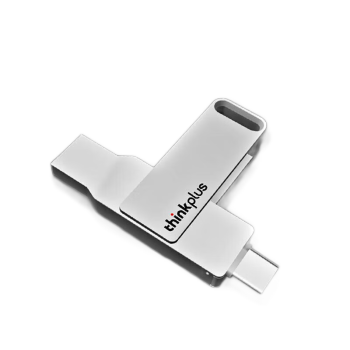 ThinkPlus双接口高速固态U盘 TU260Pro 手机电脑Type-C USB3.2 旋转机身 读速430MB/s 【512G】