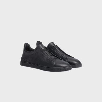 杰尼亚（Zegna）【吴磊同款】鹿皮TripleStitch™奢华休闲鞋LHCVO-S4667Z-NEE-8.5