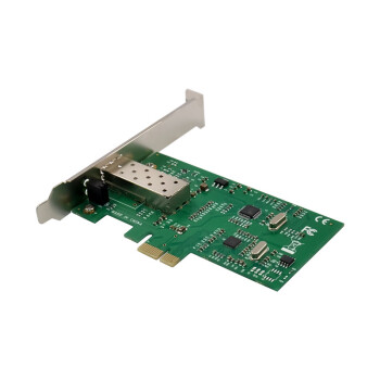 来采 ST7290 PCIe x1 RTL8105E 单口SFP光纤LC 快速以太网 网卡