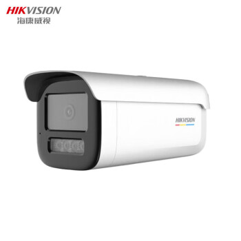 海康威视（HIKVISION）摄像头 2K高清全彩夜视 POE供电拾音监控枪机手机远程防水摄像400万臻全彩DS-2CD3T47EWDV3-L 4MM